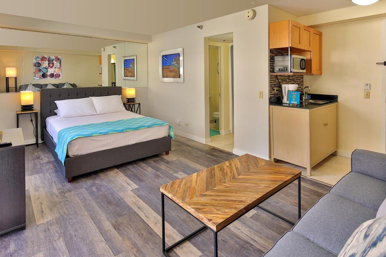 City View Studio With Pool Access In Aloha Surf! هونولولو المظهر الخارجي الصورة