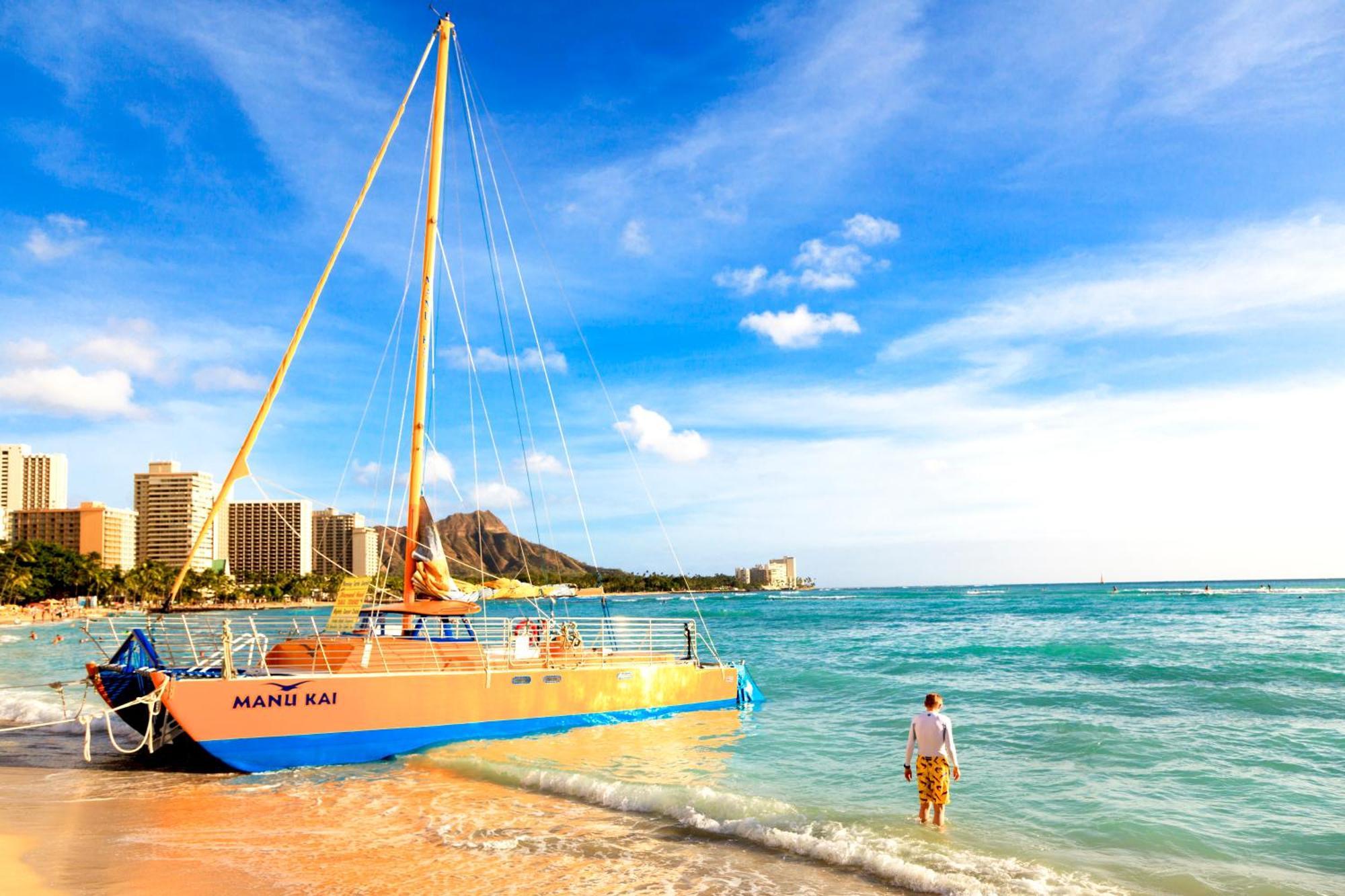 City View Studio With Pool Access In Aloha Surf! هونولولو المظهر الخارجي الصورة